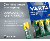 VARTA Recharge Accu Power AA 2600mAh (2 szt.) 5716101402 - 1456597 - zdjęcie 4
